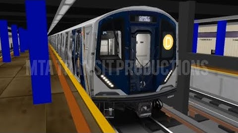 OpenBVE Virtual Railfanning: R211A (D Trains) Departing Forest Hills.