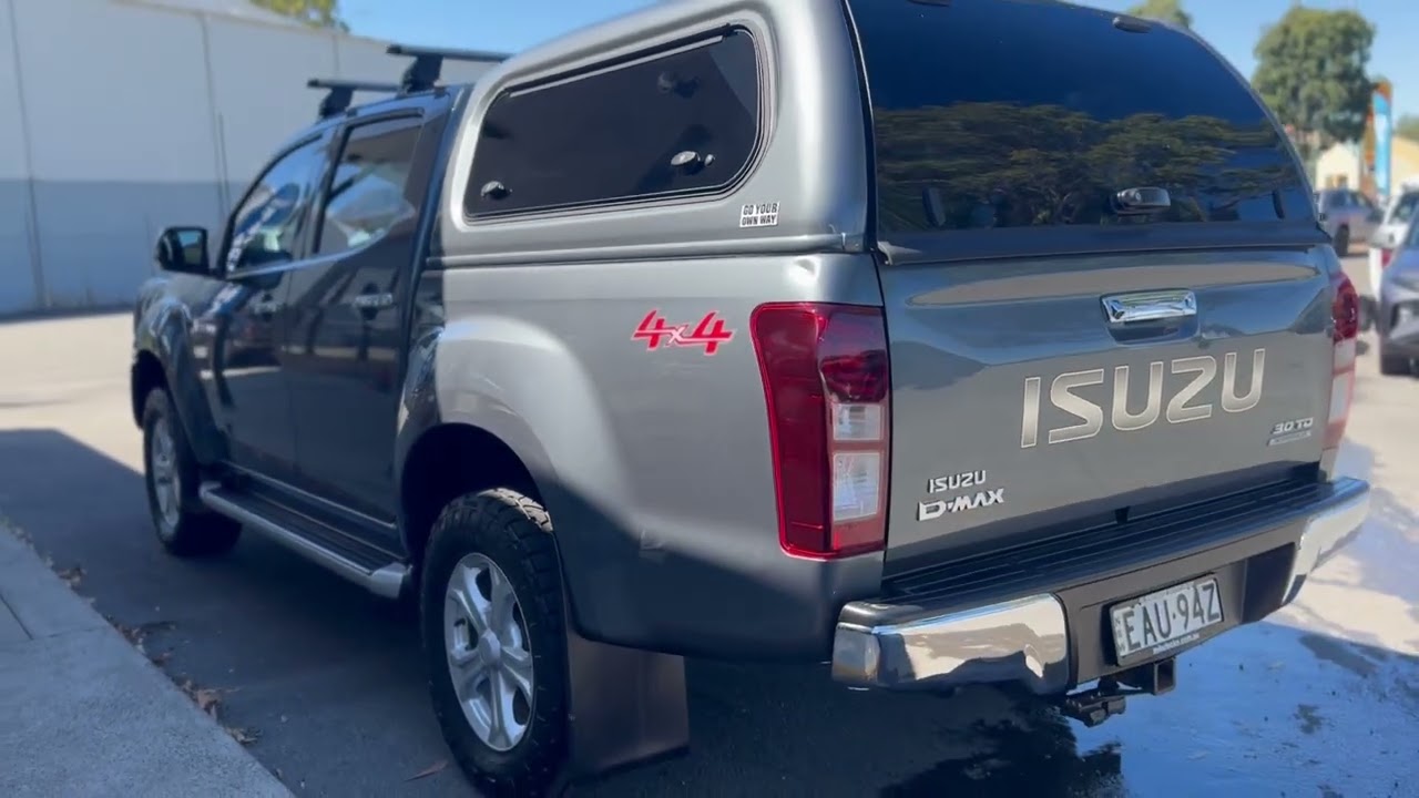 39114 - D-MAX MY18 LS-U Utility Crew Cab 4dr Spts Auto 6sp 4x4 1029kg 3.0DT