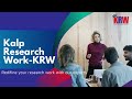 Kalp research work ii krw ii services wwwkalpresearchworkcom