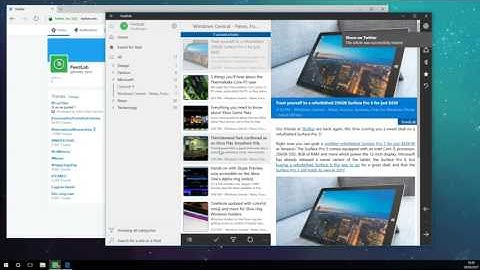 FeedLab - Windows 10 - Share