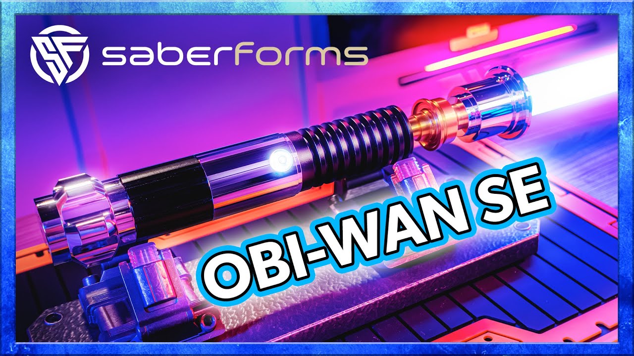 Stunt-Edition Obi-Wan SE Lightsaber by SaberForms - YouTube