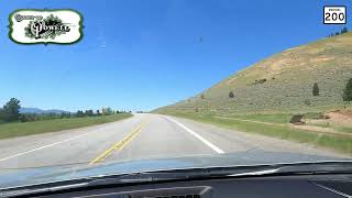 The Alternate Route to Missoula via Montana  200