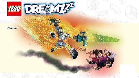 DREAMZzz™ Lego 71454 Mateo and the robot Z-Blob. instruction. DREAMZzz™