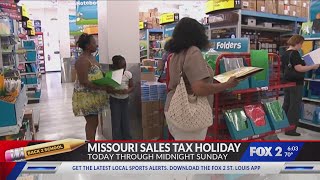 Missouri's tax-free weekend 2026: What to know