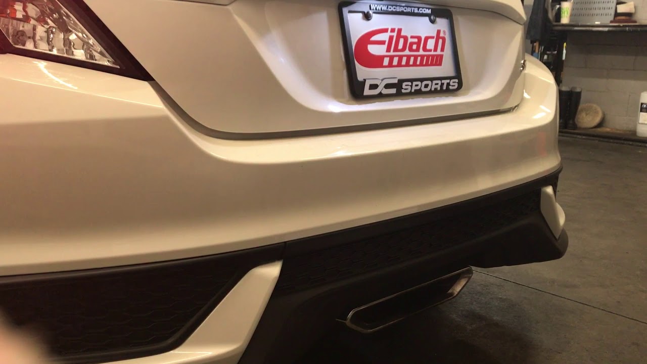 2017 civic Si exhaust YouTube