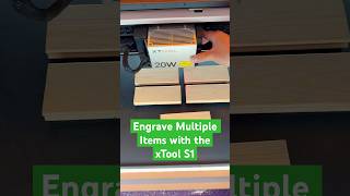 Engraving Multiple Items With the xTool S1 #xtool #xtoolengraving #laserengraving