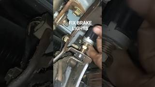 Brake Lights Not Working? Brake Switch Replacement &amp; Wiring Tutorial #mechaniclife #shorts