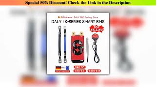 Discount Daly Smart Lifepo4 BMS Board 4S 12V 8S 24V16S 48V 3.2V 100A 60A BMS for 18650 BATTERY PACK