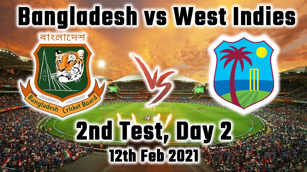 Bangladesh vs West Indies, 2nd Test, West Indies tour of Bangladesh