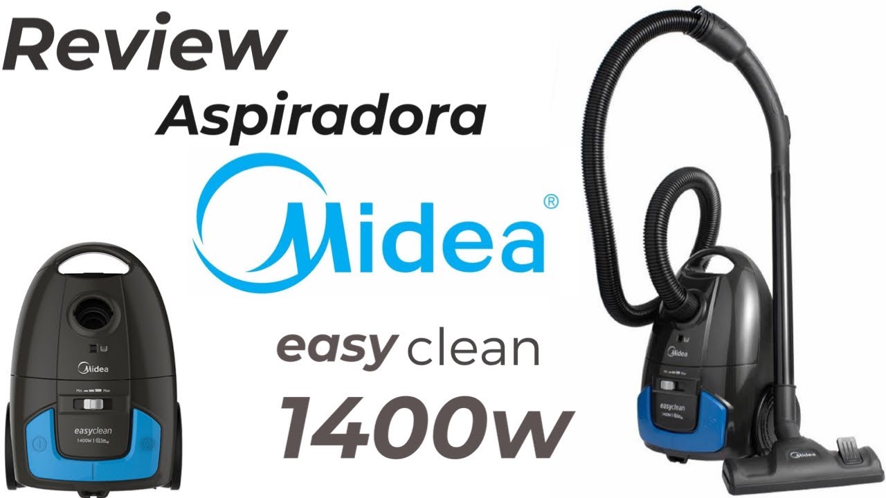Review de Aspiradora Midea easyclean 1400w - YouTube