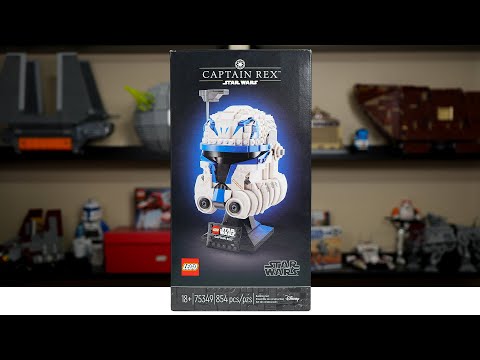 LEGO Star Wars 75349 CAPTAIN REX HELMET Review! (2023)