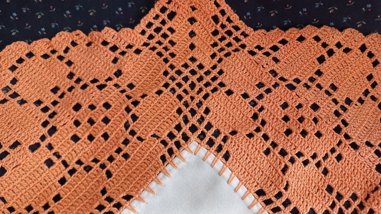 Puntilla #175, Zurdo ,hermosas flores 🌼🌼💖💖💕💕