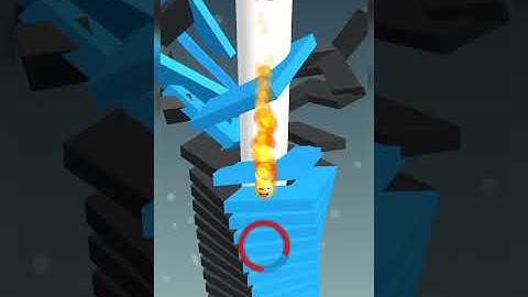 Stack ball Gameplay ( level 52 ) #shorts