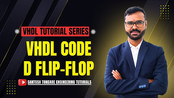| VHDL code of D Flip-Flop using behavioral style of modelling |