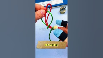 Only Geniuses Can Remove the Closed Red String in 3 Seconds #Shorts #Puzzle