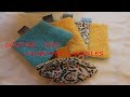 LINGETTES  LAVABLES  FACILE (TUTO)