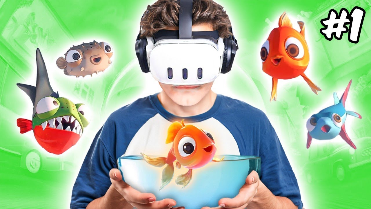 BALIK OLUP EVDEN KAÇTIM! | I am Fish 1.Bölüm - iplusd VR