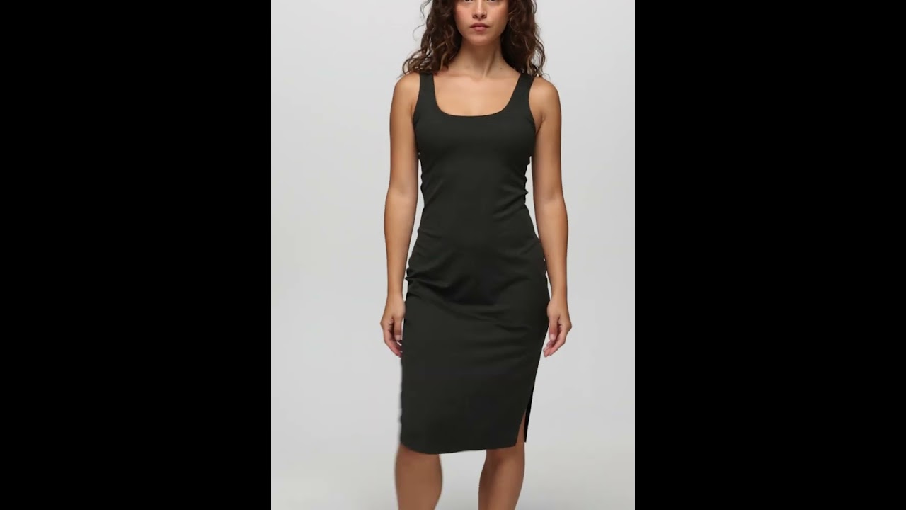 Preview of prAna Heavana Essential Midi Dress Video