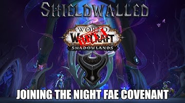 Shadowlands Beta  - Max Level Night Fae Intro