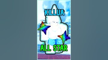 ALL STAR KILLUA IN ASTD X #towerdefense #roblox #allstartowerdefense #tricks #allstar