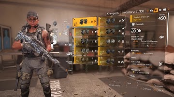 My Armor Melter/Firestarter Build #thedivision2