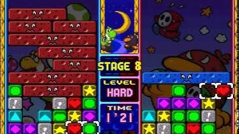 Tetris Attack: Stages 7 & 8 Hard