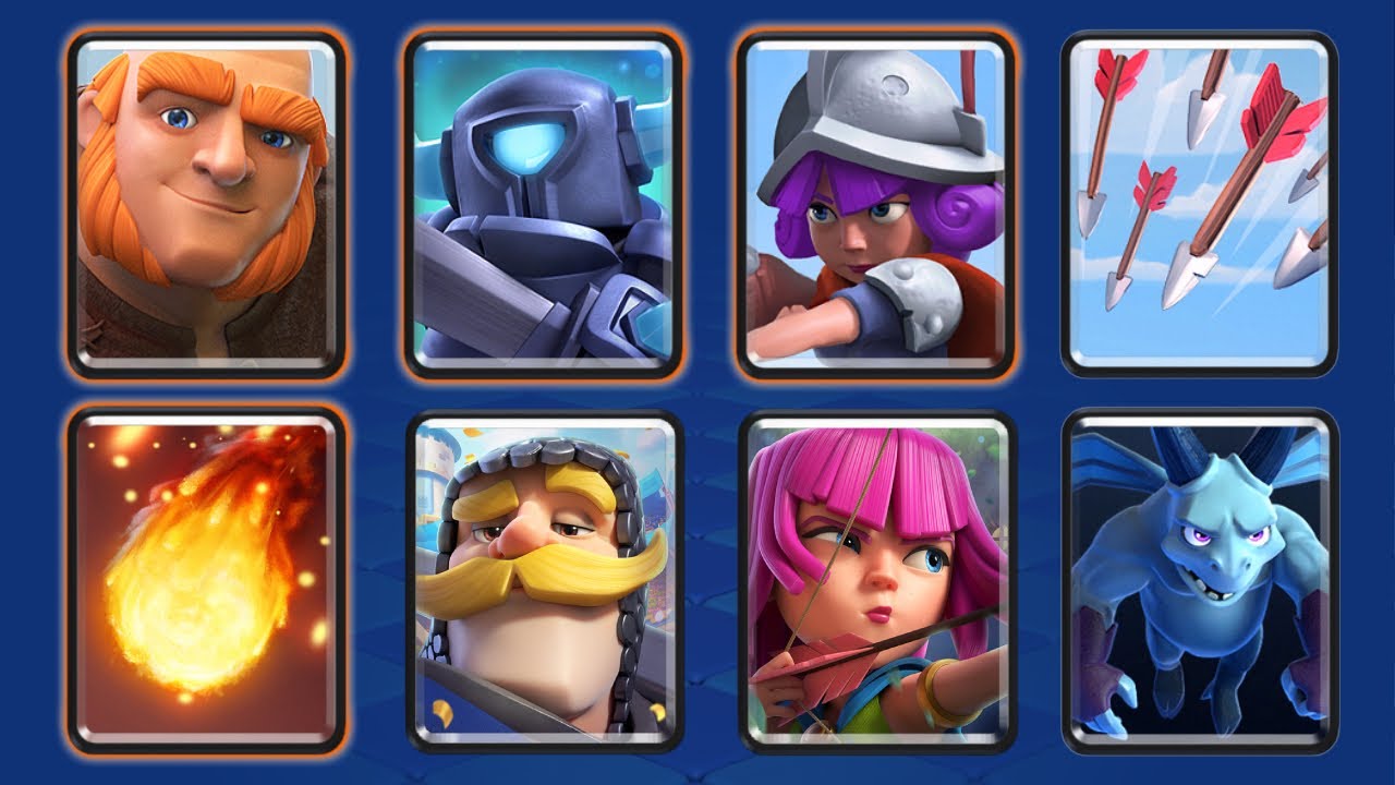 Beating Clash Royale with STARTER DECK (Part 34)