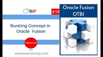 Bursting Concept in OTBI in Oracle Fusion | Oracle BI Bursting | Oracle Fusion OTBI |Oracle BISP