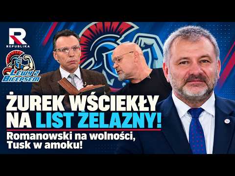 ŻUREK FURIOUS AT THE LETTER OF SAFE CONDUCT! Romanowski free, Tusk in a frenzy! | Lewy z Bicepsem