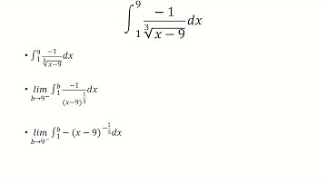 Integral from 1 to 9 of -1/(x-9)^(1/3)