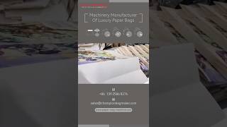 How Is This Paper Bag Machine So Perfect at Bottom Folding &amp; Gluing? ✨