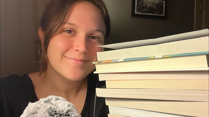 ASMR book haul 📖💤 (whispering, tapping)