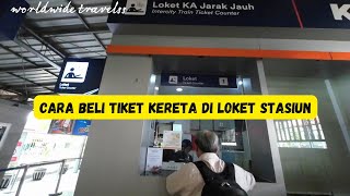 Cara membeli tiket kereta api di loket stasiun | cara beli tiket kereta go show screenshot 2