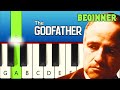 The Godfather Theme Very Easy And Slow Piano Tutorial Einfach Und Langsam Klavier