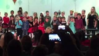 Evan's Christmas program part 2