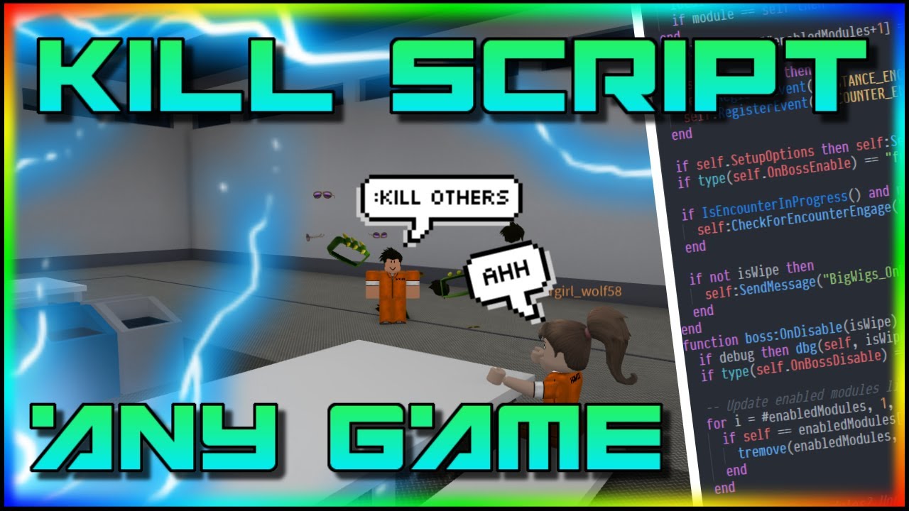 Roblox Fe Kill Script Hack Any Game Fling Players Working Youtube - kill script for roblox