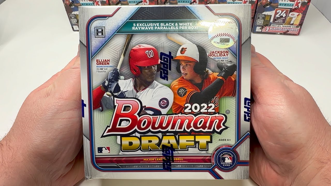 Ripping 2022 Bowman Draft Box - Jackson Holliday HUNT! - YouTube