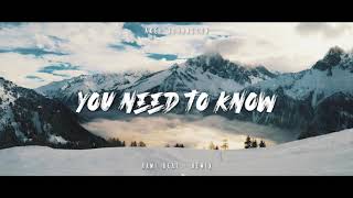 DJ SLOW !!! - You Need To Know Rawi Beat Remix 