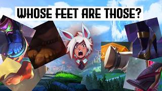 Can you guess league champs by feet?!! League of Legends Shoes Quiz! screenshot 3