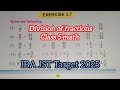 How to solve fraction division | 5th grade Math exercise 3.7 | Sindhi language math 