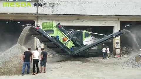 Concrete Block Crushing & Recycling in Canton, China 23 - Mobile Crusher PT200 | Mesda