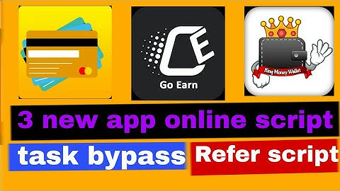 3 new app task bypass refer script online script OTP bypass
