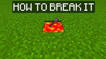 how to break a netherite shovel in 0.01 sec