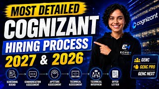 Cognizant Hiring Process 2027,2026 |Complete Guide |Assessment, Technical Interview & GenC Explained
