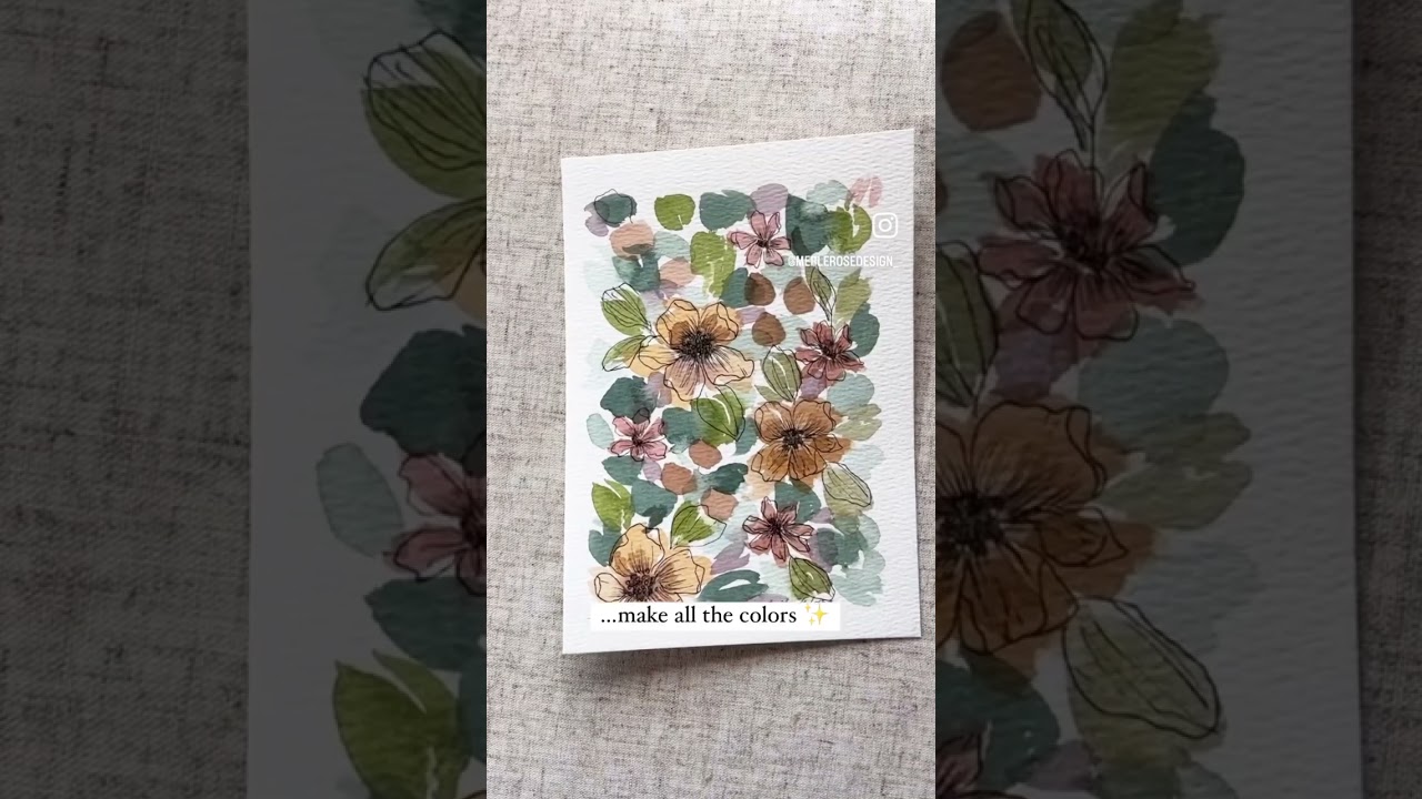 Primary Colors watercolor 