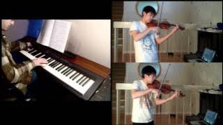 Disney - Beauty and the Beast (piano, violin) FT. Josh Chiu (2)