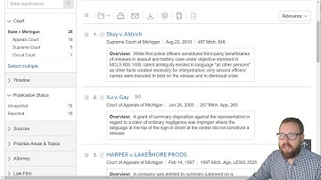 4.13 ~ Finding Unpublished Cases