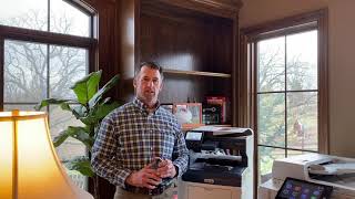 Touchless access App on the Xerox.  Don’t touch the copier.