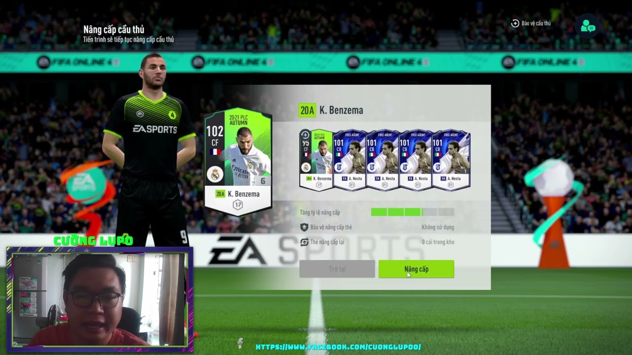 Fifa Online 4: Thử thách từ Fan (p24): Đập K. Benzema E21 +5