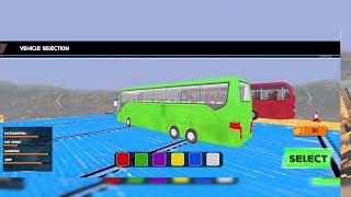 Mega Ramp Coach Bus Race Stunt screenshot 1